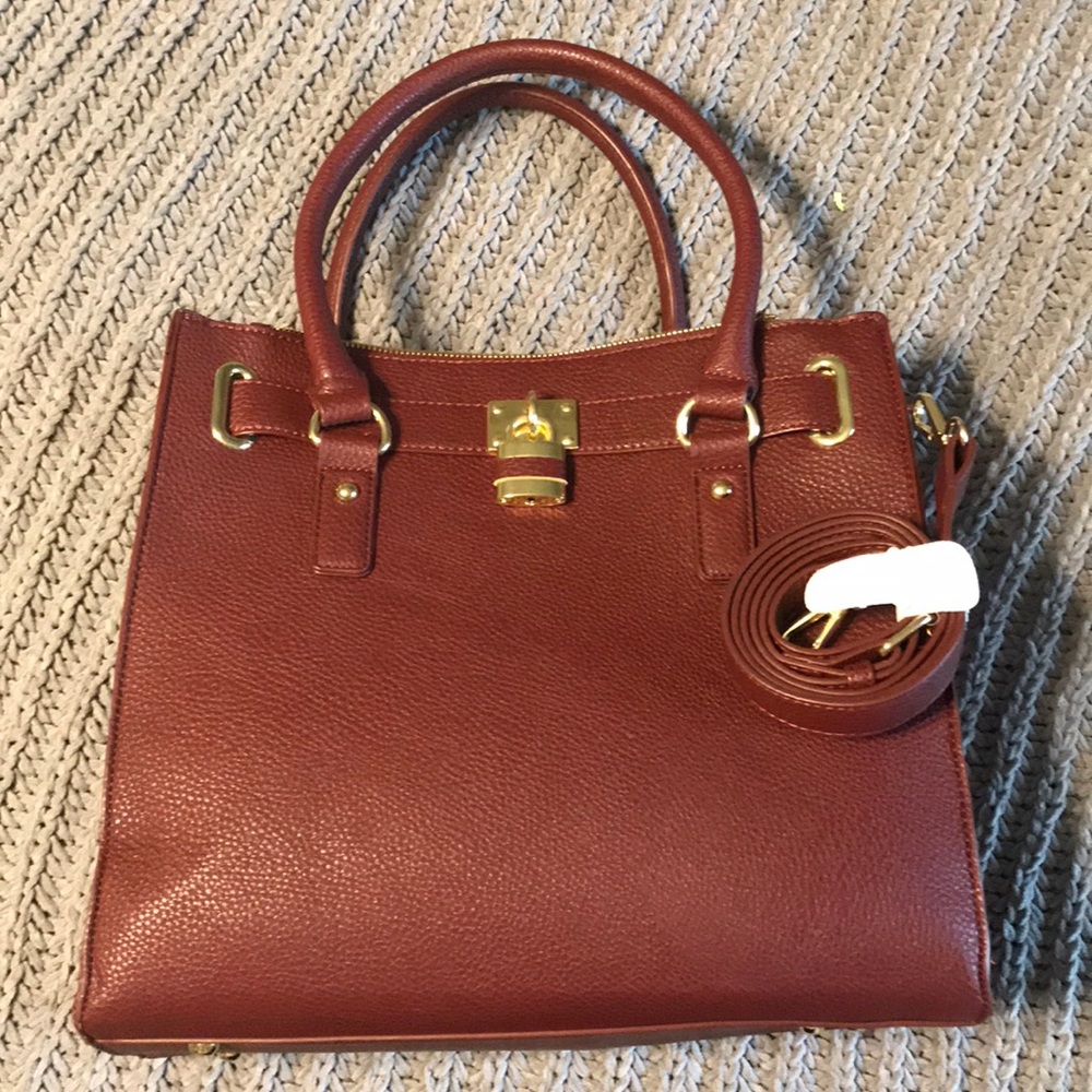Burgundy Tote